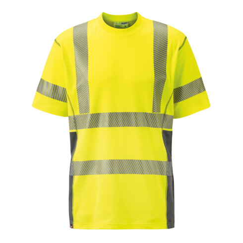 HOLEX T-shirt alta visibilità, giallo, Tg. Unisex: L