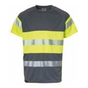 HOLEX T-shirt alta visibilità, grigio/giallo