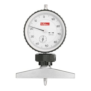 HOLEX Tiefenmessgerät mit Messuhr analog 30 mm