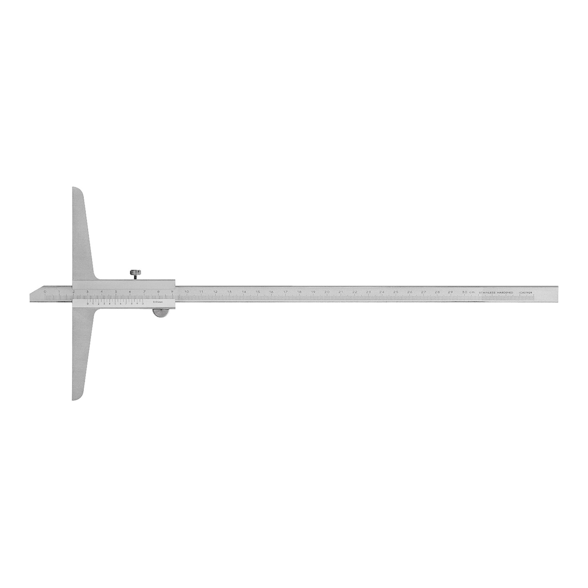 HOLEX Tiefenmessschieber Messbereich 300 mm Querschnitt Messschiene 12 × 4 mm