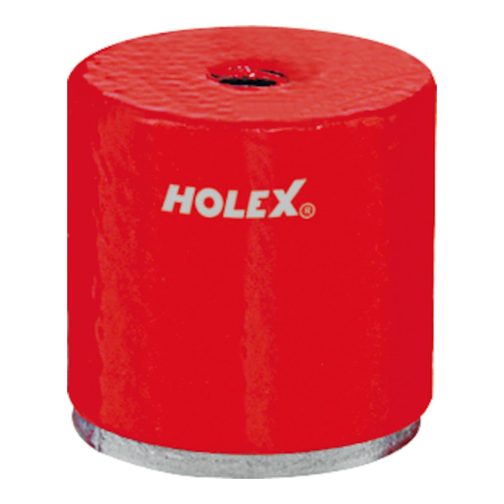 HOLEX Topf-Magnet mit Schutzplatte, 35 mm Durchmesser