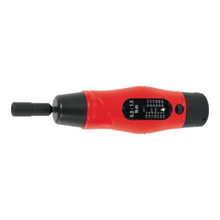 Tournevis dynamométrique HOLEX avec échelle graduée