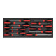 Holex Tournevis pour TX et 6 pans, Nombre d'outils: 14-1