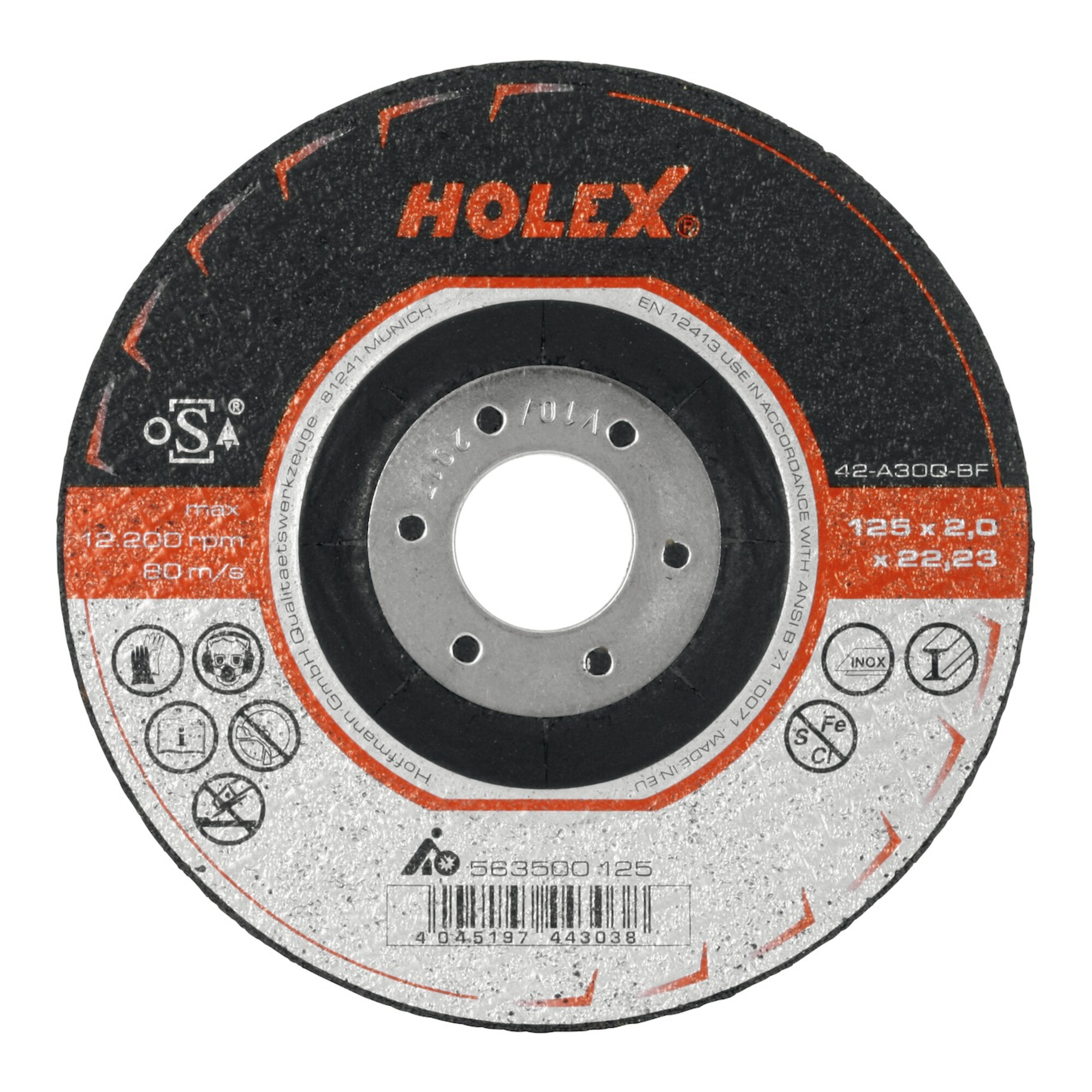 HOLEX Trennscheibe 2 in 1 Ø 125 mm