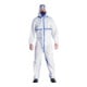 HOLEX Tuta da lavoro tipo 5/6, bianco, Tg. Unisex: XL-1
