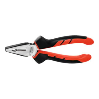 HOLEX Vanadium-Kombizange blank mit 2K-Griffhüllen