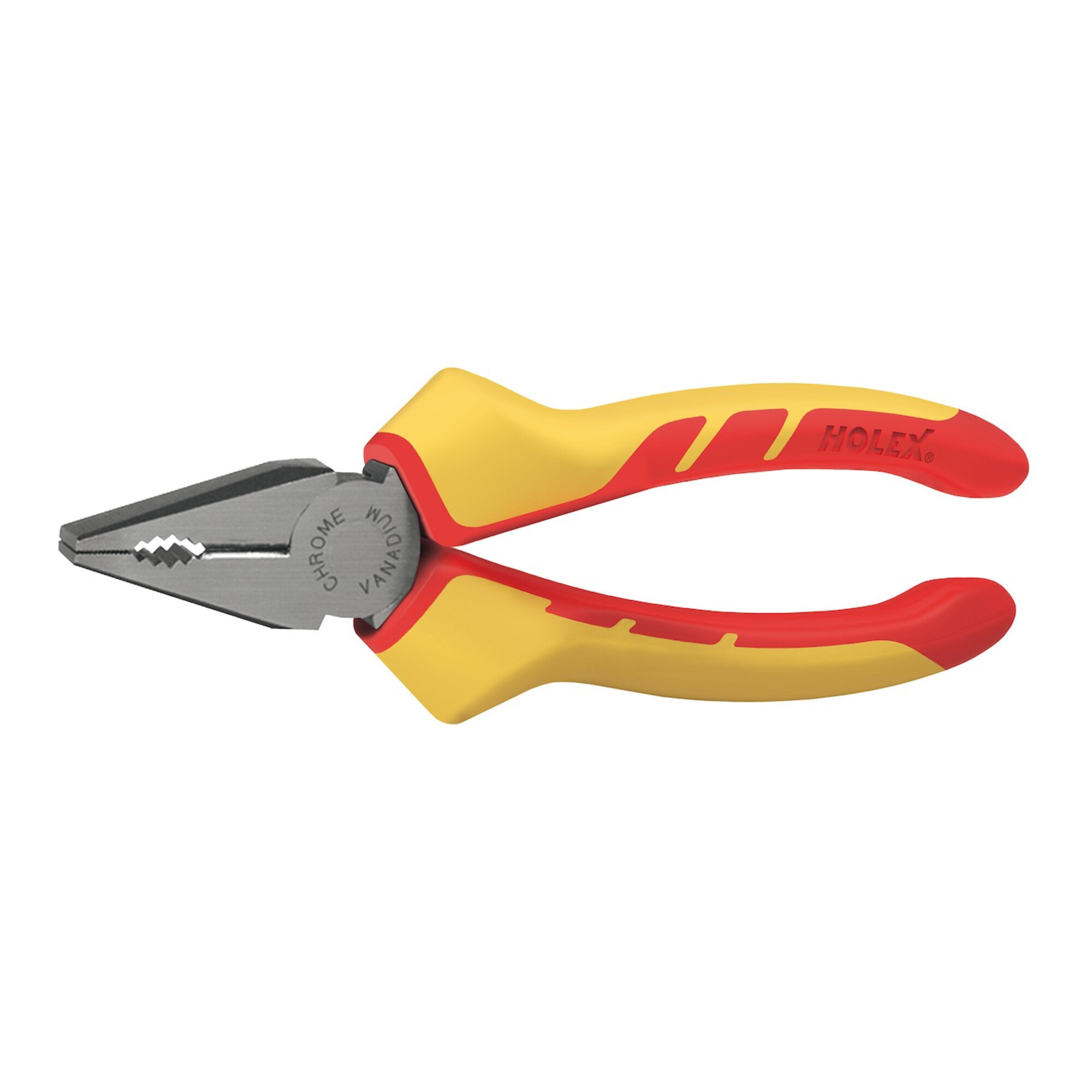 HOLEX Vanadium-Kombizange VDE-isoliert Länge 180 mm