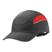 HOLEX Veiligheidspet, zwart/rood, Type: LONG
