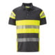 HOLEX Veiligheidspoloshirt, grijs / geel, Uniseks-maat: 3XL-1