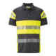 HOLEX Veiligheidspoloshirt, grijs / geel, Uniseks-maat: XL-1