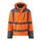 HOLEX Veiligheidswinterjack, oranje / grijs, Uniseks-maat: 3XL-1