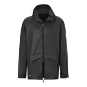 Holex Veste de pluie, Noir, Taille unisexe: L