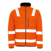 Holex veste d'avertissement de protection d'isolation de l'avertissement orange