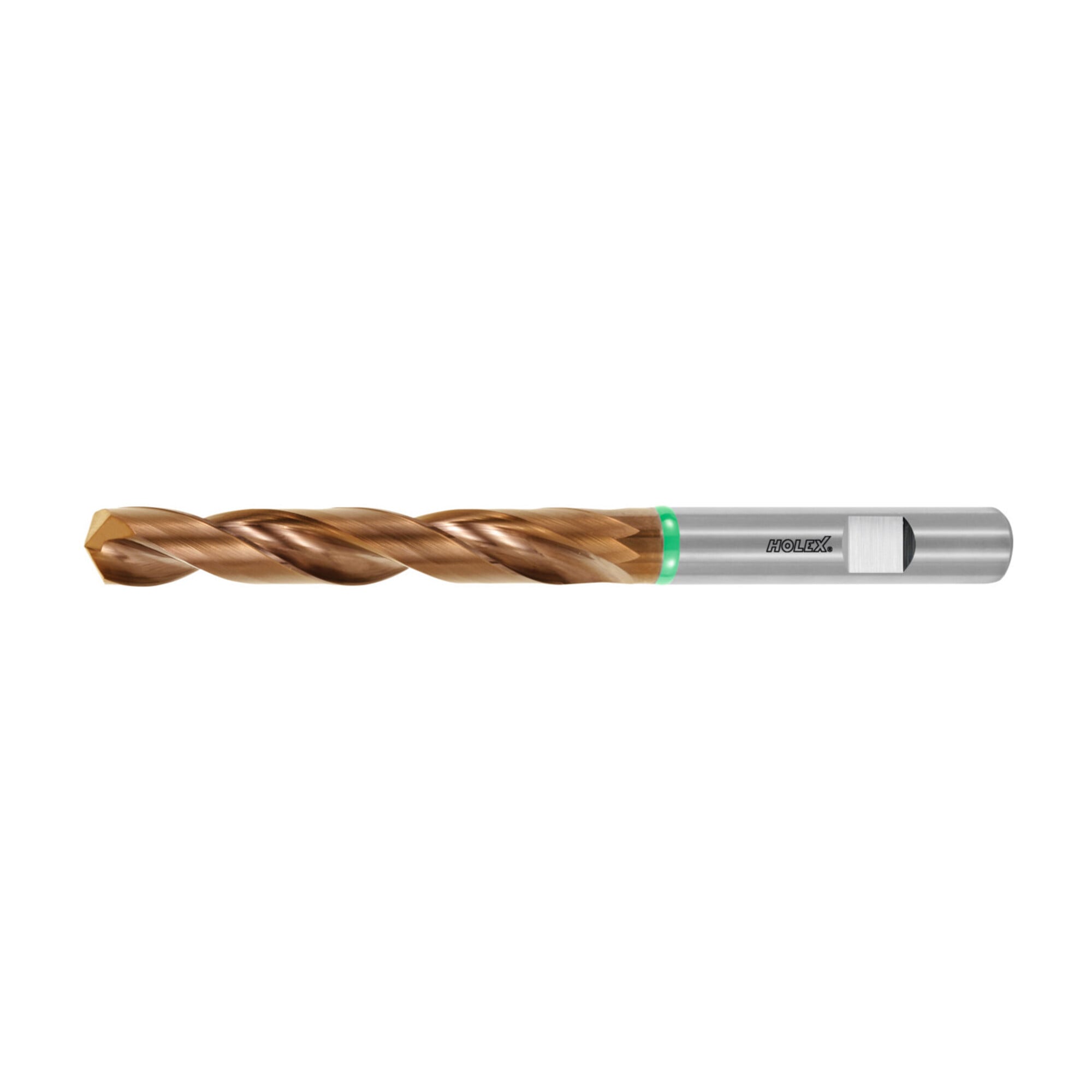 HOLEX VHM-Bohrer zylindrischer Schaft DIN 6535 HB, TiAlN,Ø DC m7 (mm bzw. Zoll): 4,9