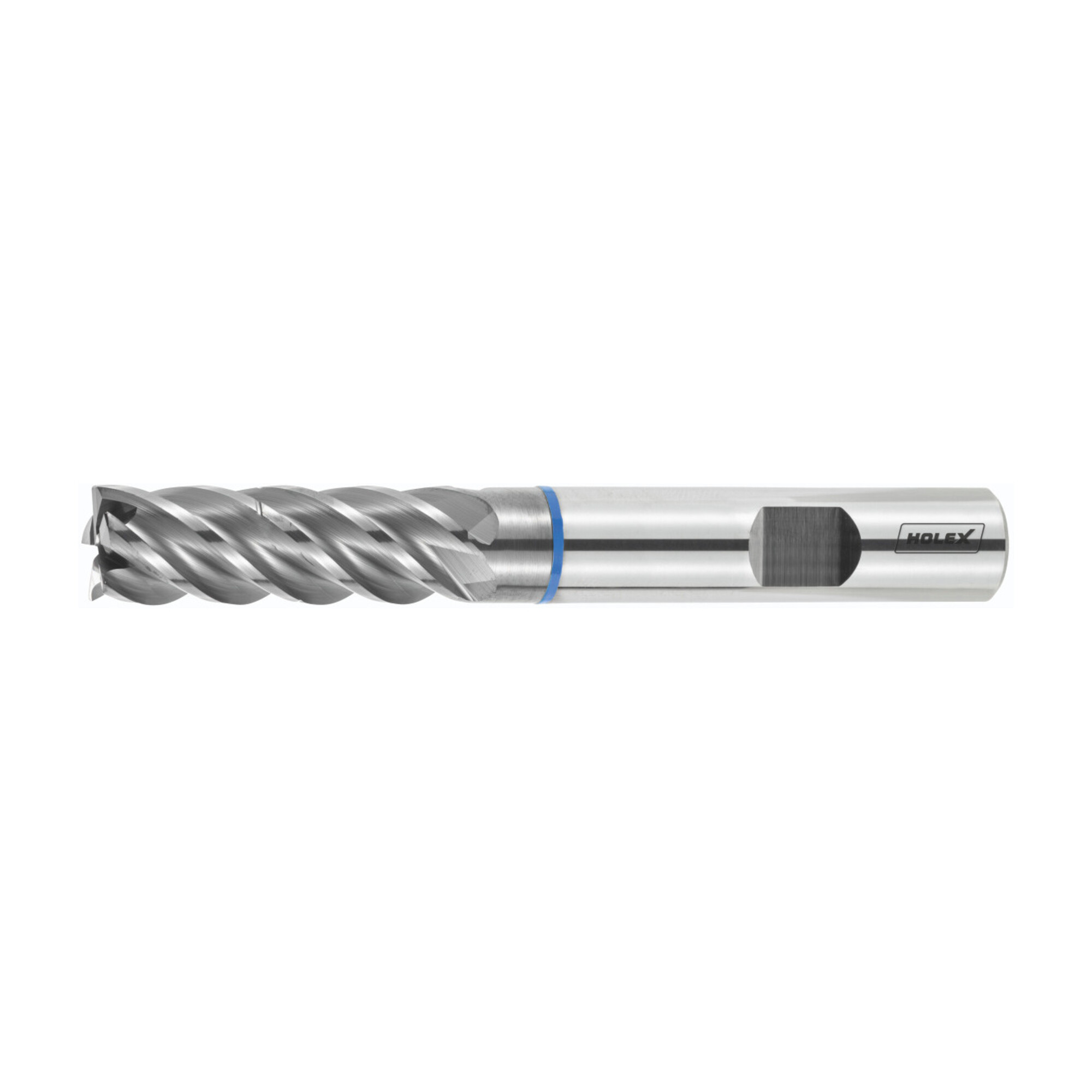 HOLEX VHM-Fräser mit Spanteilern TPC, TiAlN,Ø f8 DC: 12mm
