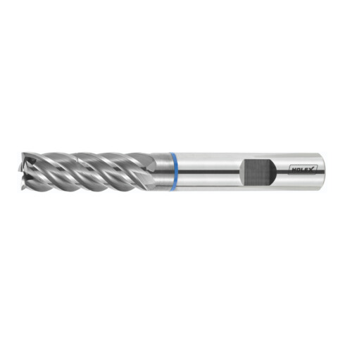 HOLEX VHM-Fräser mit Spanteilern TPC, TiAlN,Ø f8 DC: 6mm