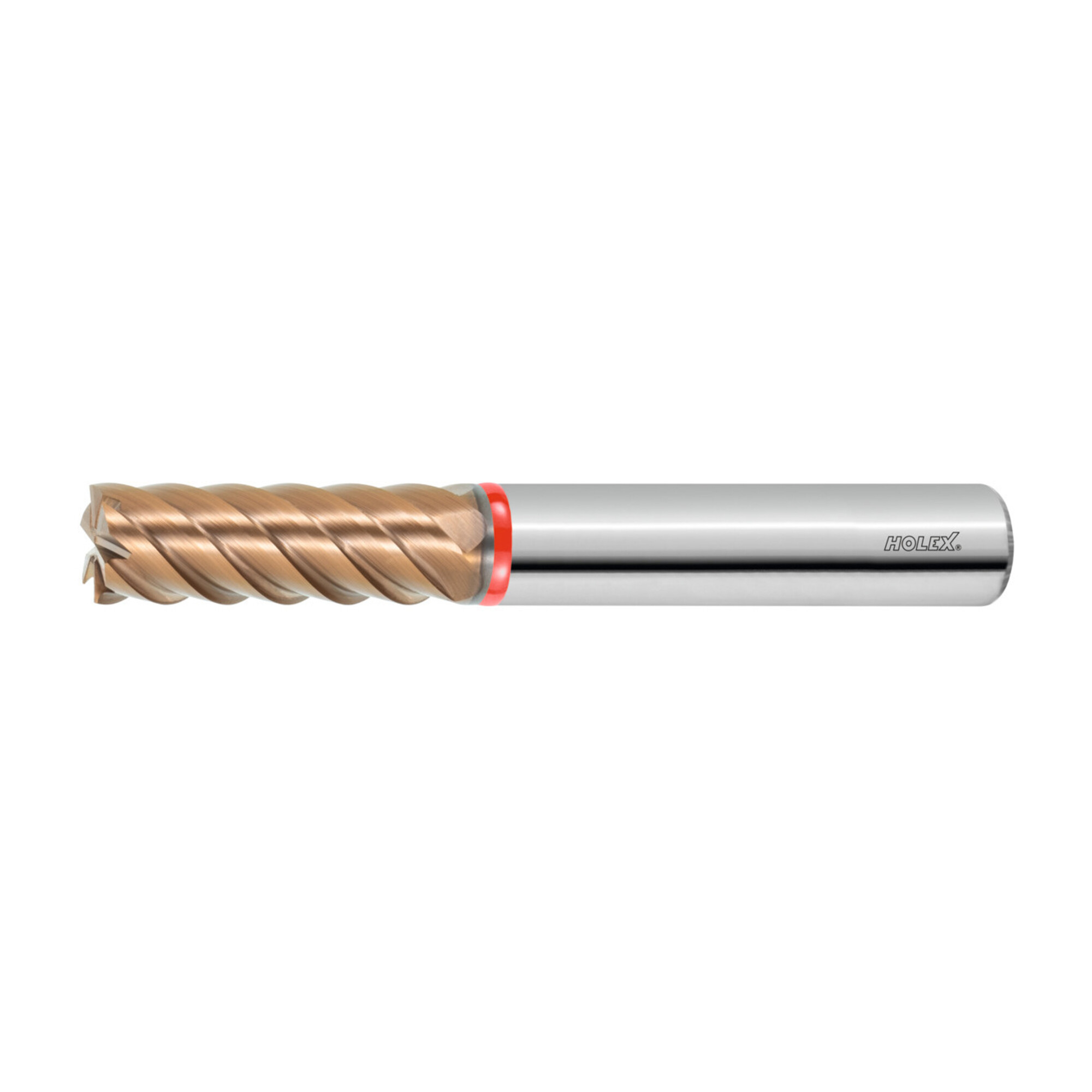 Holex VHM-Fräser, TiAlN, DC: 12 mm Freilänge 36 mm