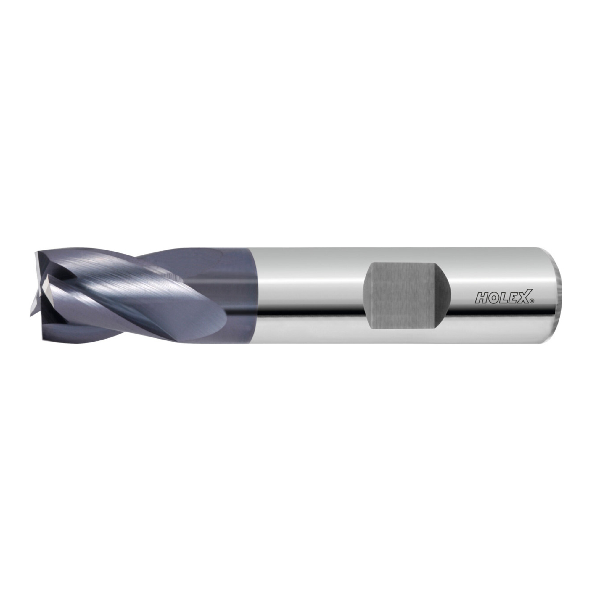 Holex VHM-Fräser, TiAlN, e8 DC: 8 mm