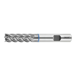HOLEX VHM-frees met spaandelers TPC, TiAlN,Ø f8 DC: 20mm