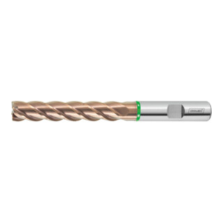 HOLEX VHM-frees met spaandelers TPC, TiSiN, ⌀ e8 DC: 8mm