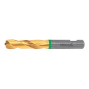 HOLEX VHM-Hochleistungsbohrer Weldon DIN 6535 HB, TiN,Ø DC h7: 10,2 mm, 122345 10,2
