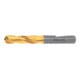 HOLEX VHM-Hochleistungsbohrer Whistle-Notch DIN 6535 HE, TiN,Ø DC h7: 3,2 mm, 122320 3,2-1