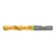 HOLEX VHM-Hochleistungsbohrer Whistle-Notch DIN 6535 HE, TiN,Ø DC h7: 5,1 mm, 122640 5,1-1