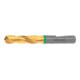 HOLEX VHM-Hochleistungsbohrer Whistle-Notch DIN 6535 HE, TiN,Ø DC h7: 9,8 mm, 122355 9,8-1