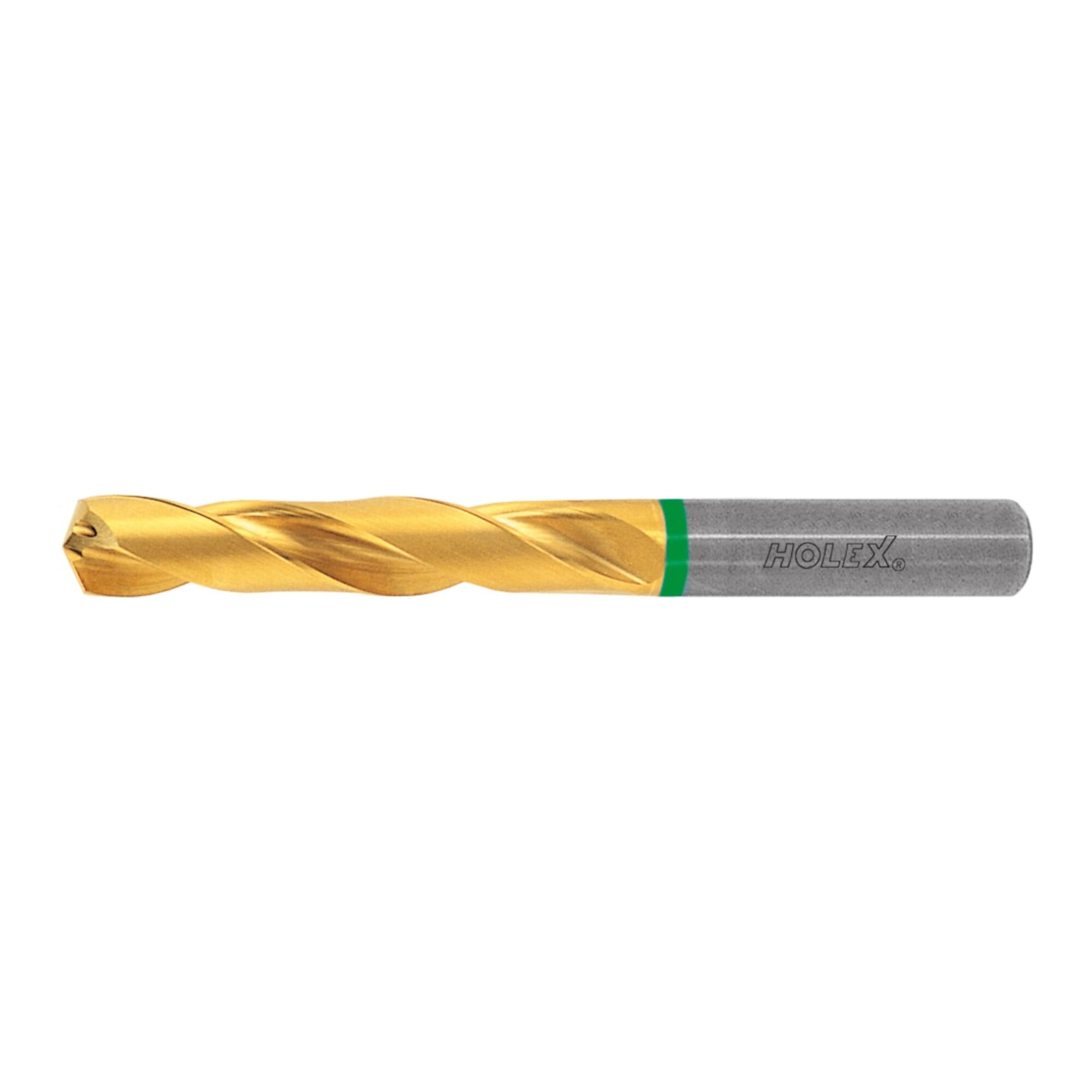 HOLEX VHM-Hochleistungsbohrer zylindrischer Schaft DIN 6535 HA 6,2 mm Bohrtiefe bis