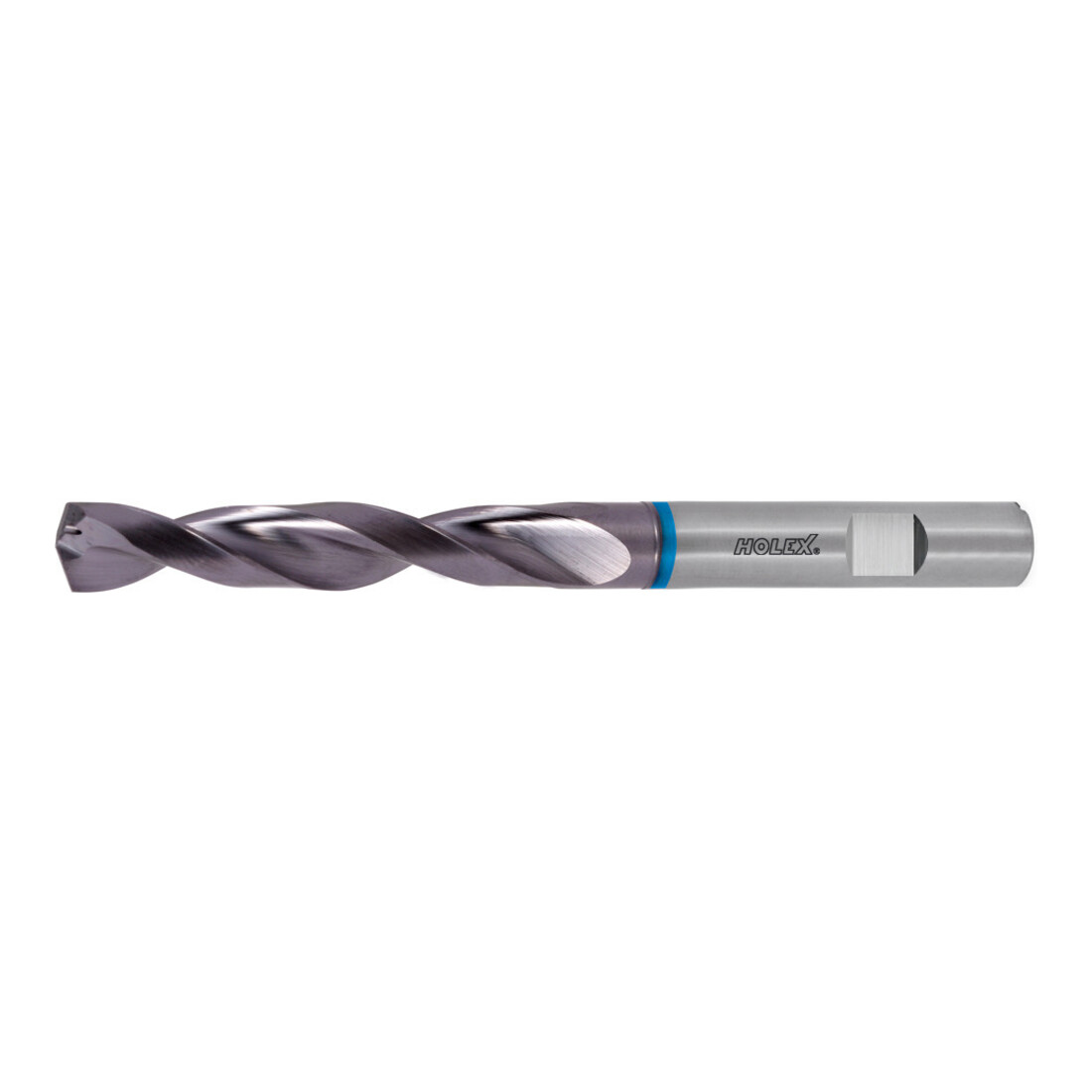 HOLEX VHM-hoogrendementboor Weldon DIN 6535 HB, TiAlN,Ø DC m7: 9,3 mm