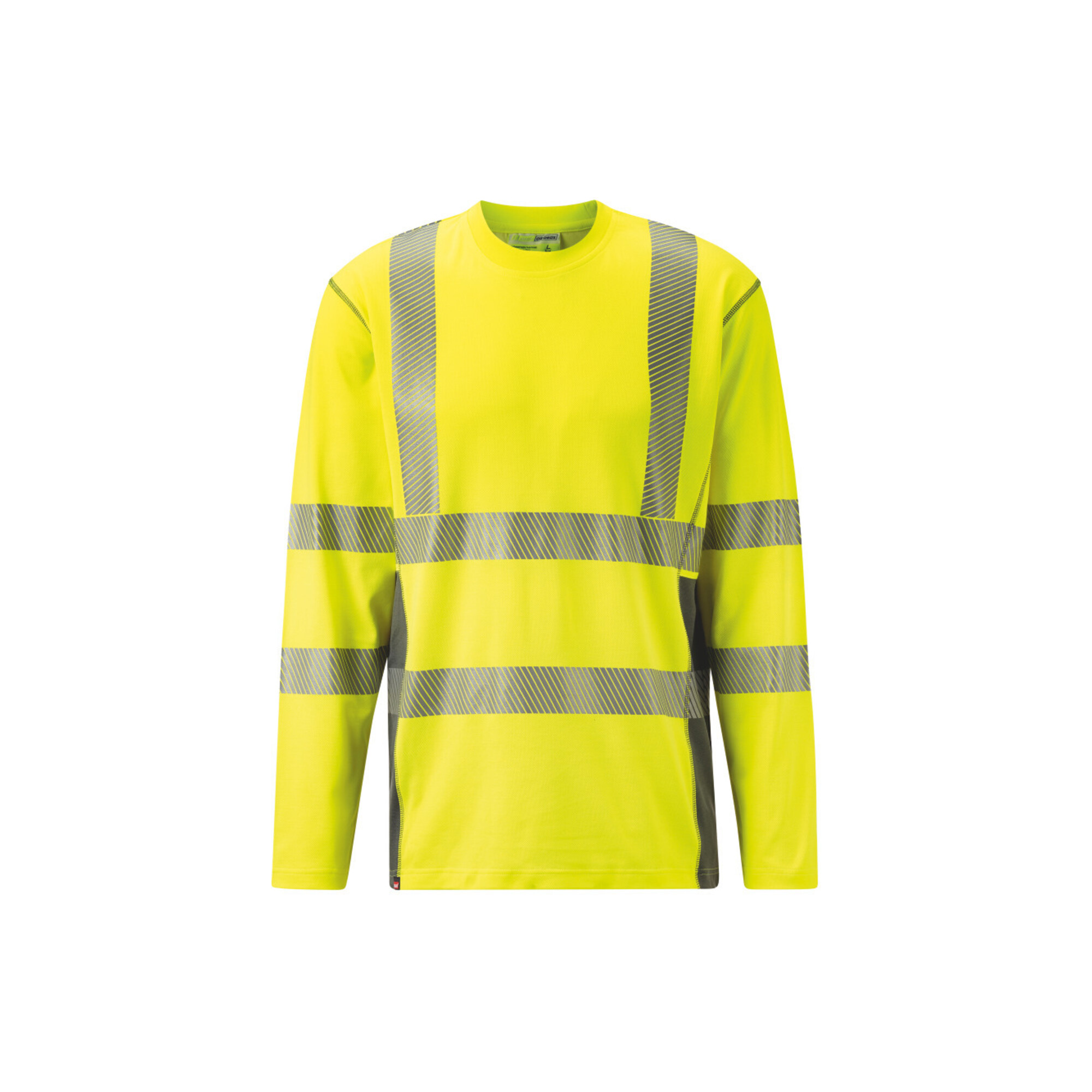 Holex Warnschutz Longsleeve, gelb, Unisex-Größe: XS