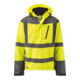 Holex Warnschutz Winterjacke, gelb / grau, Unisex-Größe: 4XL-1