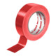 HOLEX Weefselversterkt plakband, rood, Breedte x lengte (mm x m): 38X25-1