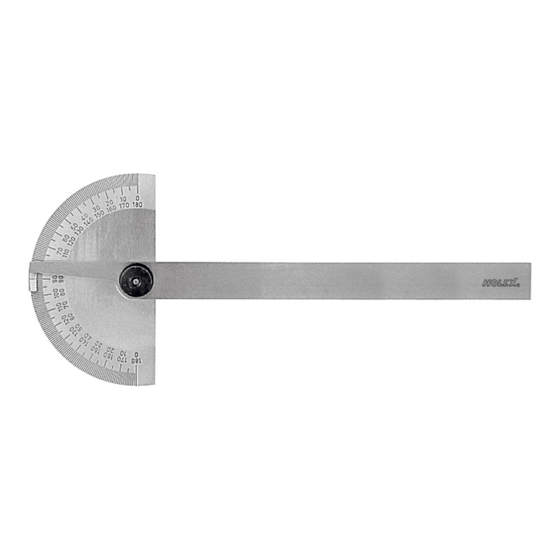 HOLEX Winkelmesser mit geschlossenem Gradbogen 85 x 150 mm