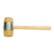 Holzhammer Kopf-D. 60mm 340g Weißbuche-1