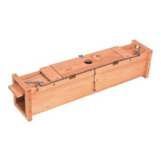Holzkastenlebendfalle f. Marder, Katzen, Iltis