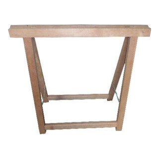 Holzklappbock 75x75cm, klappbar, Profi