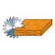 Holzkraft Zuschneid-Flachzahn-Kreissägeblatt KSB-ZF 250/18