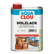 Holzlack L11 farblos seidenmatt 250 ml Dose CLOU-1