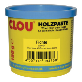 Holzpaste Farbe 02 fichte 150g Dose CLOU