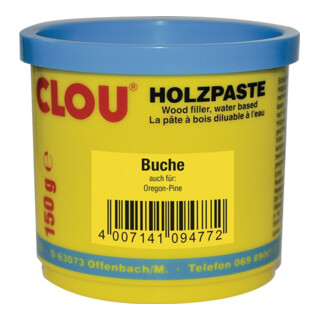 Holzpaste Farbe 04 buche 150g Dose CLOU