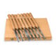 holzstar Drechseleisen-Set 8-teilig Holzstar