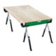 holzstar Falt-Arbeitsbock FAB 590 höhenverstellbar bis 825 mm stabil Stahl