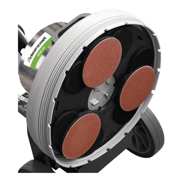 holzstar Schleifblatt Holz Metall universal V2A Ø 150 K100 kletthaftend
