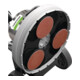 holzstar Schleifblatt V2A Ø 150 K120 kletthaftend Holz Metall universal