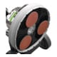 holzstar Schleifblatt V2A Ø 150 K150 kletthaftend Holz Metall universal