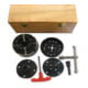 holzstar Vier-Backenfutter M33 x 3,5 Profi-Set