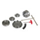 holzstar Vier-Backenfutter Ø 95 mm Premium-Set