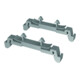 Homeway Clip pour rail DIN HW-CVFMU (2 pièces)