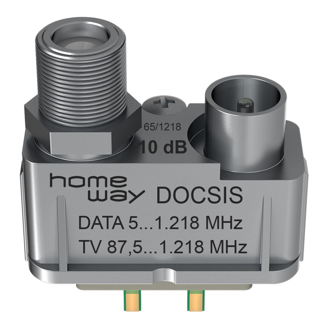 Homeway HW-ET6 Module retour DVB-C avec atténuateur de connexion 10 dB HAXHSM-G0200-C006
